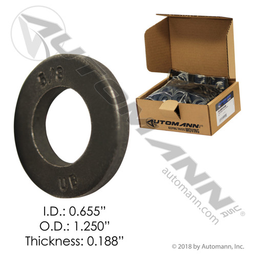 U-Bolt Washers- 5/8"- Pack of 100