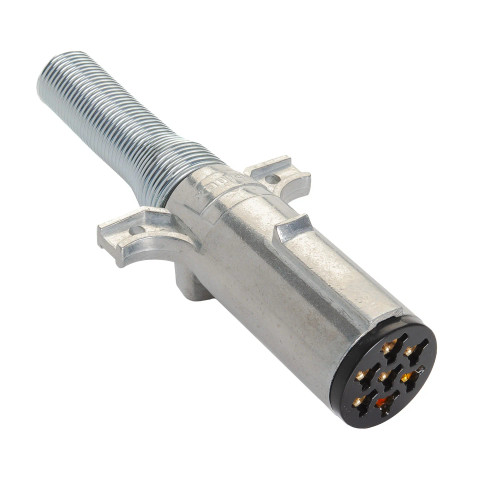 Haldex BE23784 7-Way Heavy Duty Die Cast Plug Assembly with Spring Guard