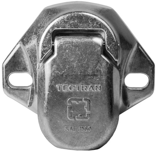 Tectran 670-75A 7-Way Socket- Solid Pin, Bullet Terminals