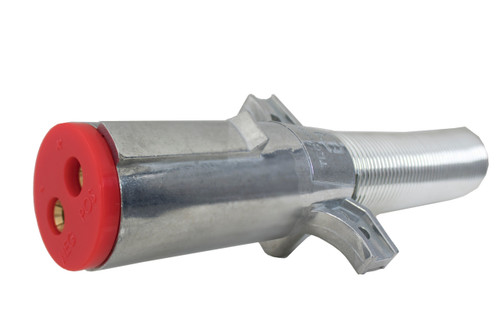 Tectran 670-29SG Dual Pole Plug w/ Spring Guard- Vertical, Screw Style