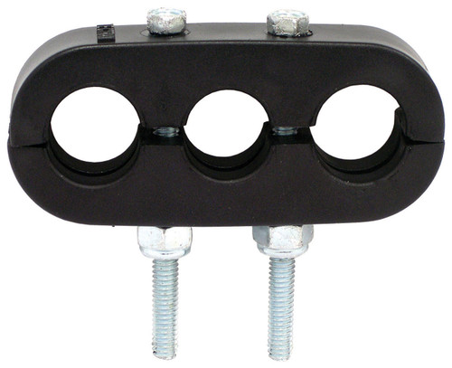 Tectran 94-0004 3-Hole Beefy Clamp with 2 Hex Bolts