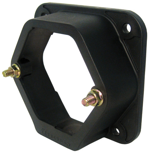 Tectran 670-7203 Nosebox Mounting Box- Black, Poly