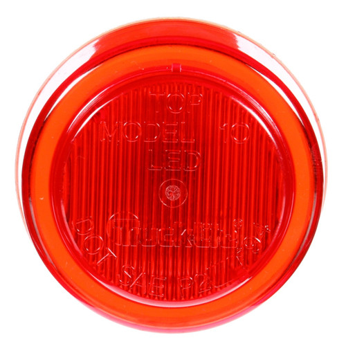 Truck-Lite 10250R Model 10 (2.5" Round) LED Clearance / Marker Lamp- Red