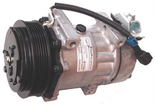 A/C Compressor- Sanden 7H15- 6 Groove Pulley- PACCAR- replaces 4424- Sunair CO-2010CA