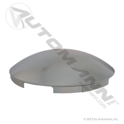 Front Wheel Center Hub Cap- 4 Notch Chrome