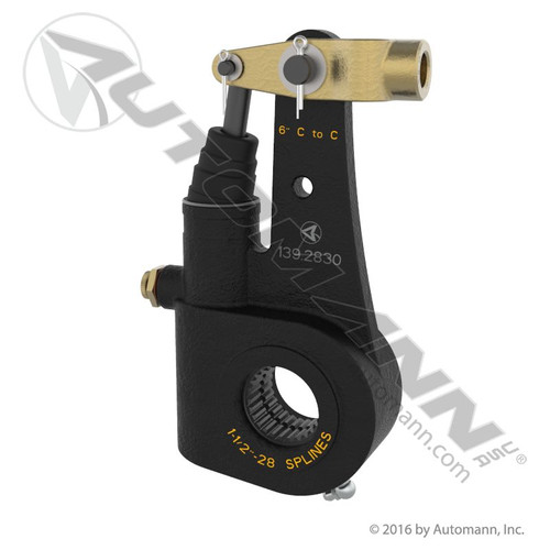 Meritor Type Automatic Slack Adjuster 1.5-28 Spline, 6" Arm- replaces R801074