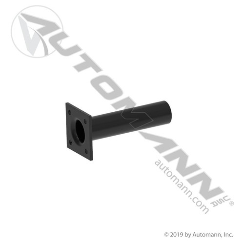 Quarter Fender Post- 4 Bolt Flange, 8" Long, 1.875" Diameter