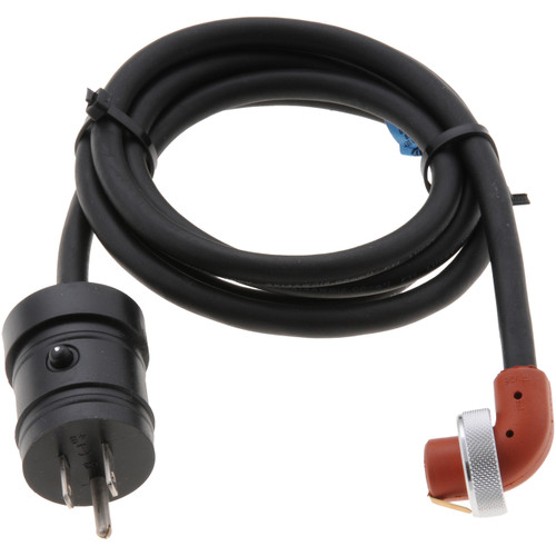 Replacement Cord- Right Angle 2 pin plug, 7' Long Weatherproof (Zerostart 8608652)