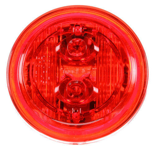 Truck-Lite 30285R Model 30 (2" Round) Low Profile LED Marker / Clearance Lamp- Red