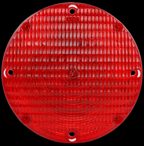 Truck-Lite 90327R 91 Series 7" Round School Bus S/T/T Lamp- Red- Incadescent