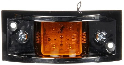 Truck-Lite Signal-Stat 2671A (2" x 3" Rectangle) Rail Mount LED Marker / Clearance Lamp- Amber
