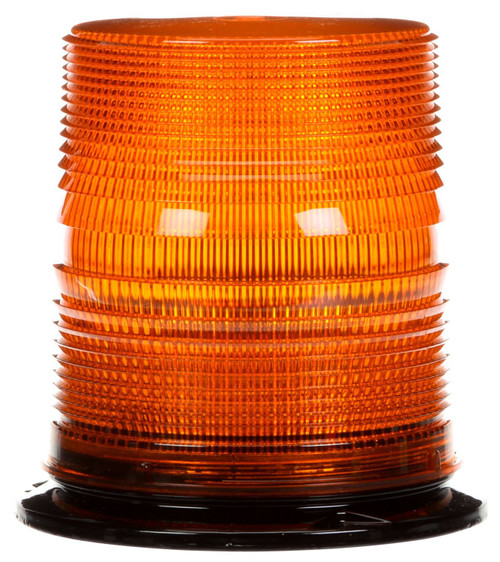Truck-Lite Signal-Stat 6811A Medium Profile, LED Beacon- Class I, Hardwired, Permanent / Pipe Mount- Amber