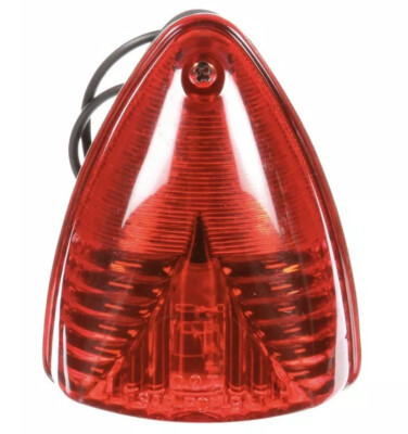 Truck-Lite 26771R 26 Series (3" x 4" Triangle) Marker Lamp- Red- Incandescent