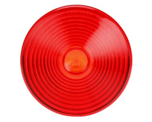 Truck-Lite 9341 Red Lens for 4" Round Snap Fit Pedestal Lamps