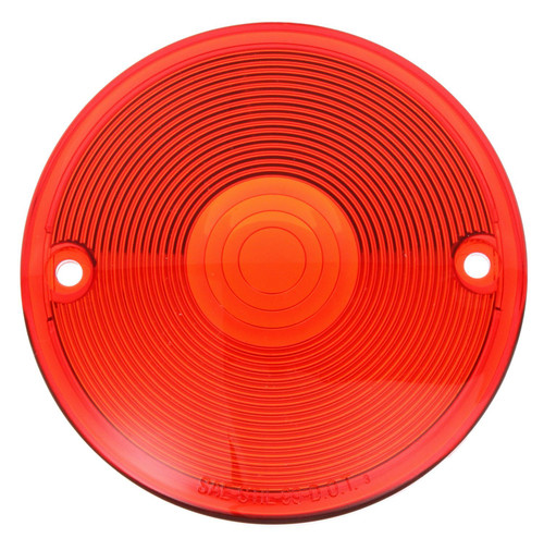 Truck-Lite 99083R Red Lens for 4" Round Two Screw Mount Lamps
