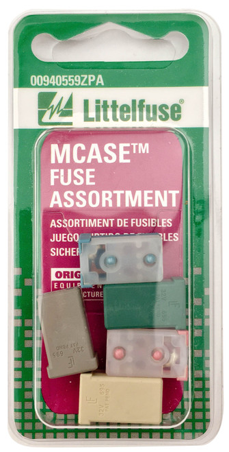 Littelfuse MCASE+ Slotted Fuse Assortment Pack