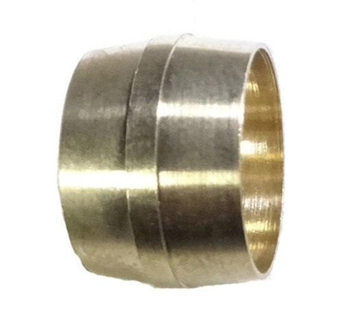Brass DOT Nylon Tube Sleeve for Compression Nut- Choose Size