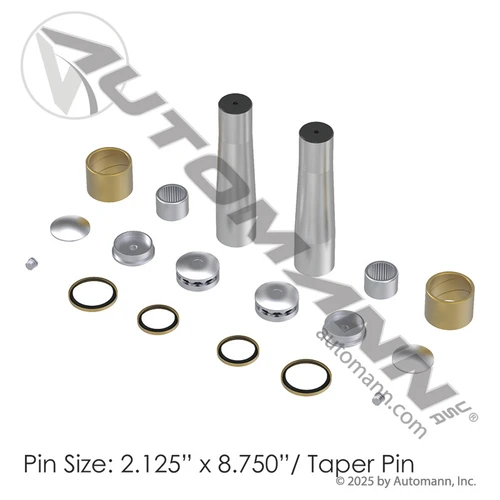 King Pin Kit- Bronze Needle Bushings- Mack FAxxx Axles- Replaces 301SQ52 / R200071