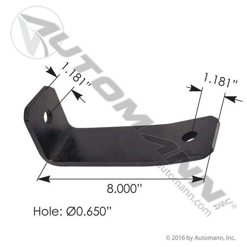 Landing Gear Strut Bracket- 8"