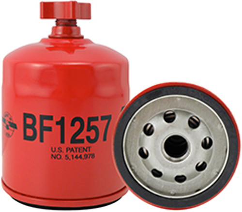 Baldwin BF1257 Fuel/Water Separator Spin-on with Drain