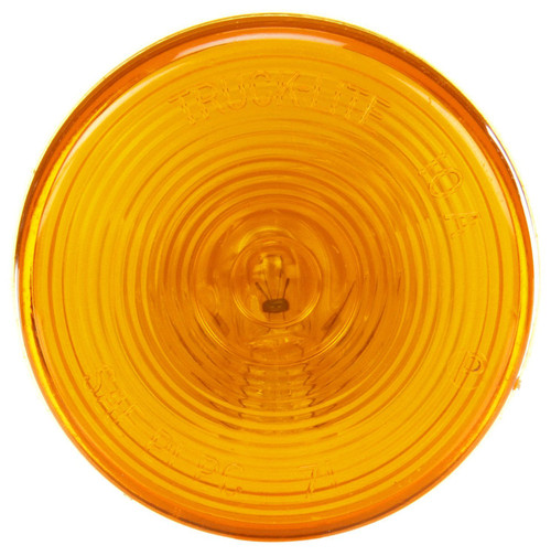 Truck-Lite 10202Y Model 10 (2.5" Round) Clearance Marker Lamp- Amber- Incandescent