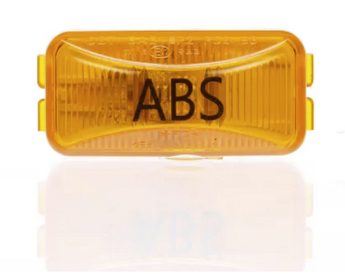 Truck-Lite 15203Y Model 15 (2 1/2" x 1 1/4") Clearance / Marker Lamp- Amber- ABS- Incandescent