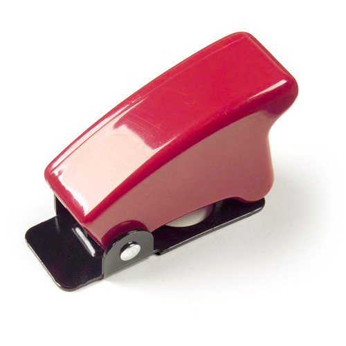 Toggle Switch Guard- Red- Spring Loaded (Grote 82-2108)