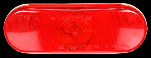 Truck-Lite Model 60 (6" Oval) Stop / Tail / Turn Lamp-Red- Incandescent- Economy Version- Choose Option