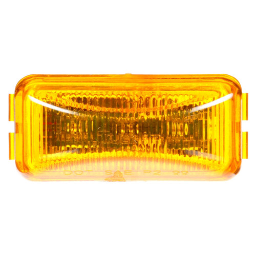 Truck-Lite 15250Y Model 15 (2 1/2" x 1 1/4") LED Clearance / Marker Lamp- Amber- 3 Diodes