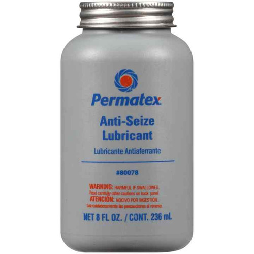 Permatex Anti-Seize Lubricant- 8oz Brush Top Bottle (80078)