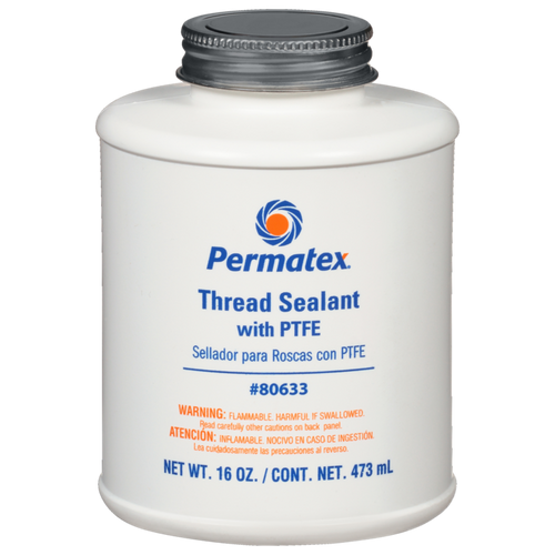 Permatex #14 Thread Sealant w/ Teflon- 16oz Bottle (80633)