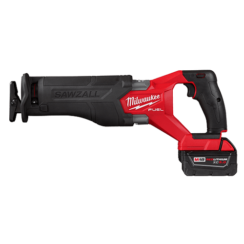 Milwaukee M18 FUEL SAWZALL Reciprocating Saw Kit w/ two XC5.0 Batteries 2821-22