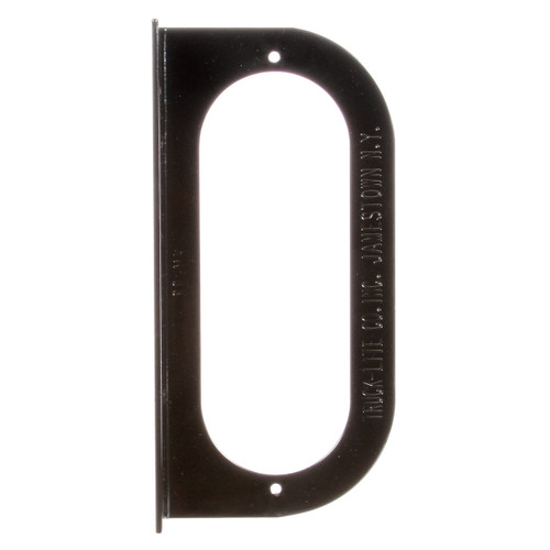 Truck-Lite 60720 Model 60 (6" Oval) Mounting Bracket- Black Steel