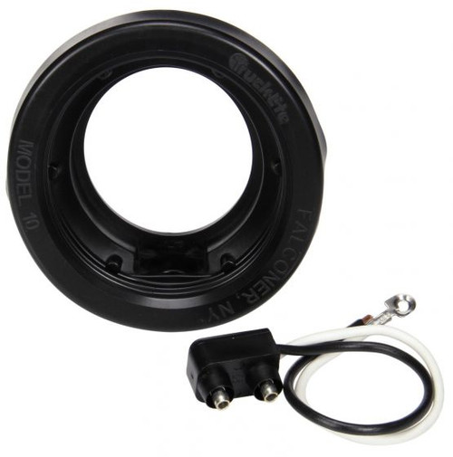 Truck-Lite 10401 Model 10 (fits 2.5" Round Lights) Mounting Grommet with Pigtail- Open Back