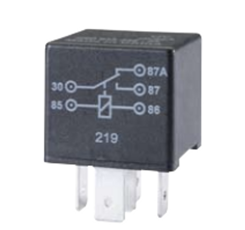 Hella 40A S1 Relay- 5 Pin, 20/40A SPDT 933332051
