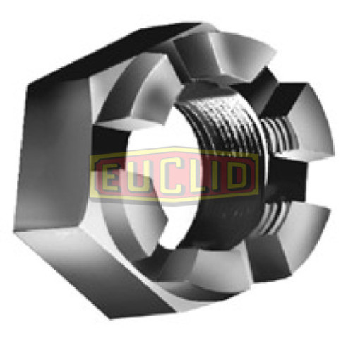 Euclid E-576 Spindle Nut- Steer / Trailer Axles- 1.5"-12 Thread (SO)