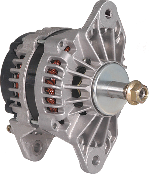 Delco Remy 24SI Alternator 61009227- j180 Mount, 12v, 160A *Coreless Reman*