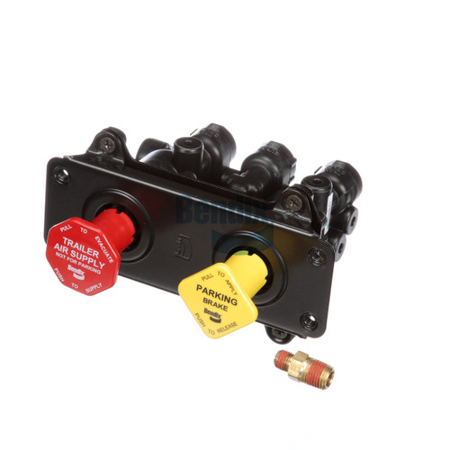 bnw2525 Bendix 800259 Bendix MV-3 Dash Control Valve- 3/8 Push to Connect
