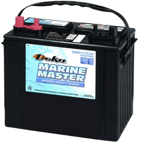 Deka Marine/RV Group 27 Battery- Dual Purpose- Standard or Threaded Post- 650CCA 175RC DP27