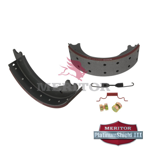 1443 ES Reman Brake Shoe Kit- 21k Lining- Meritor Platinum Shield XK2121443E