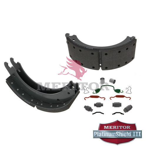 4720 Q Plus Reman Brake Shoe Kit- 23K Lining- Meritor Platinum Shield XK3124720QP