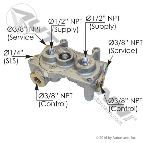 TP5 Style Tractor Protection Valve- replaces 288605