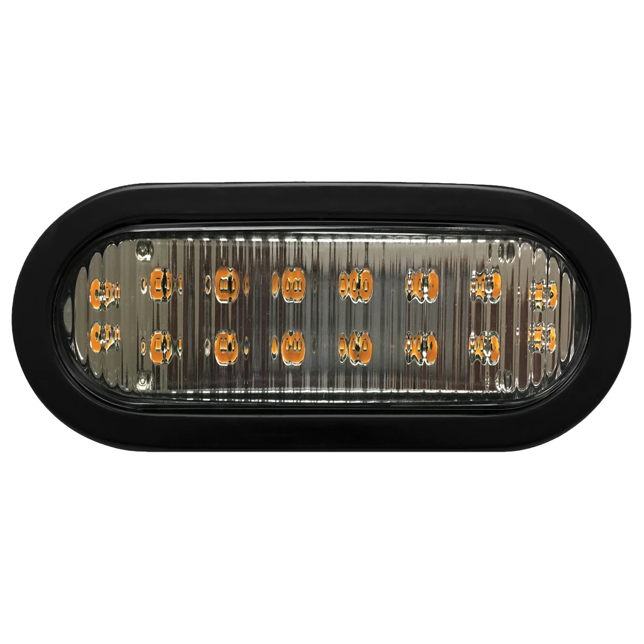 Ecco 3965A Ecco 3965A Oval Grommet Mounted Directional LED- Amber