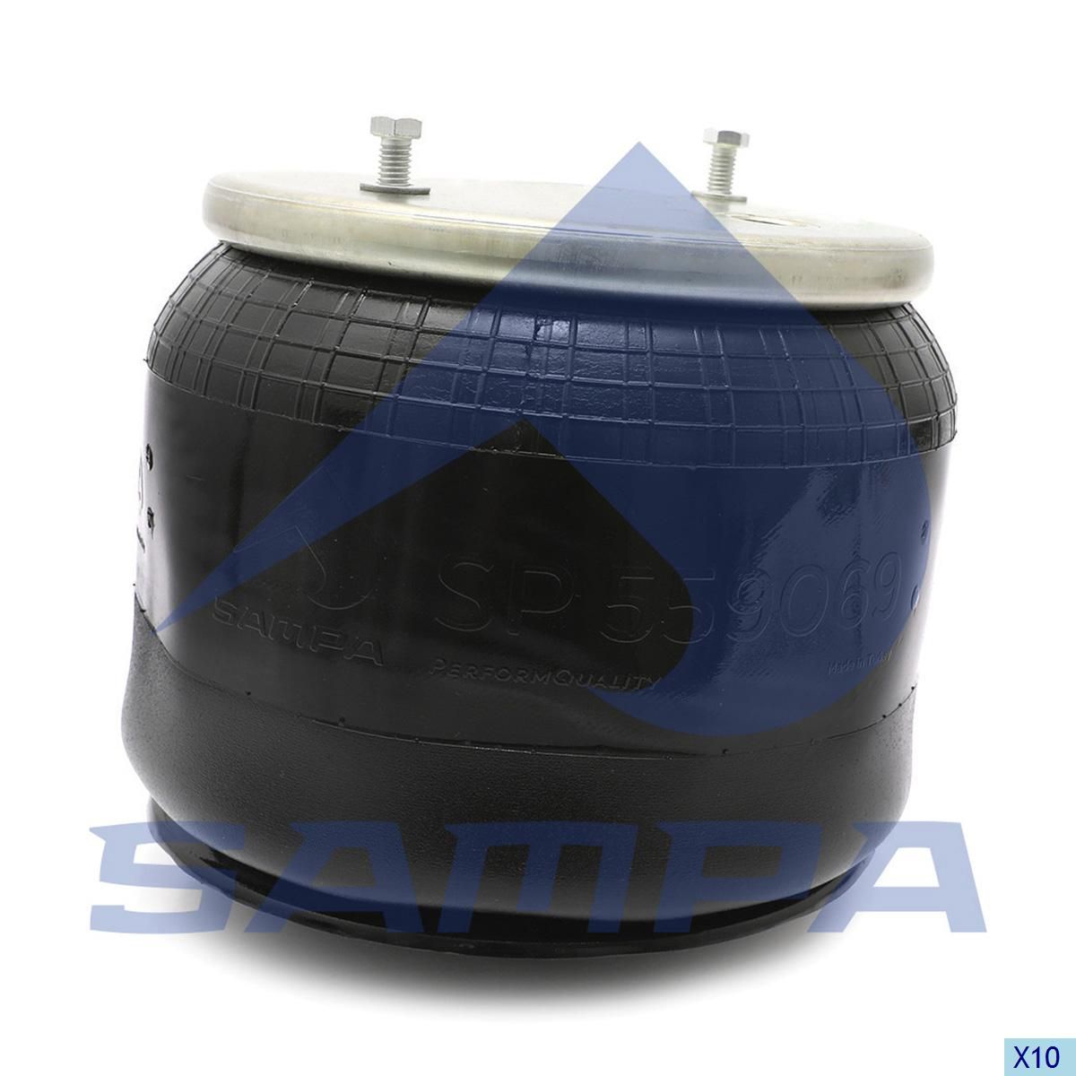 Air Bag for Peterbilt Rear Air Leaf Suspensions- Replaces W01-358