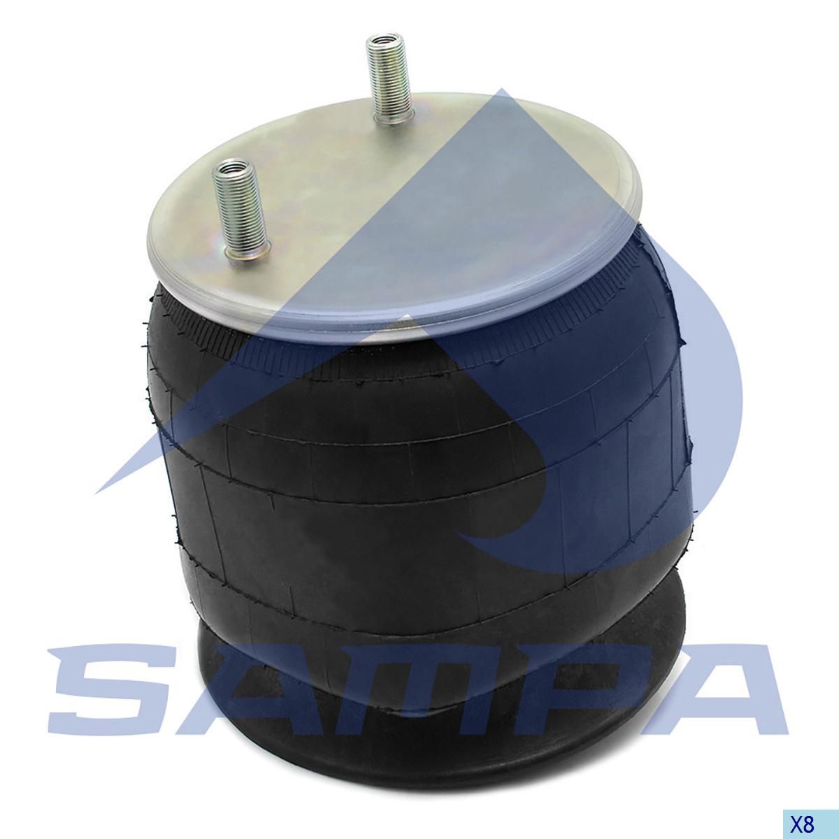 Air Bag for Hendrickson INTRAAX Trailer Suspensions- Replaces W01