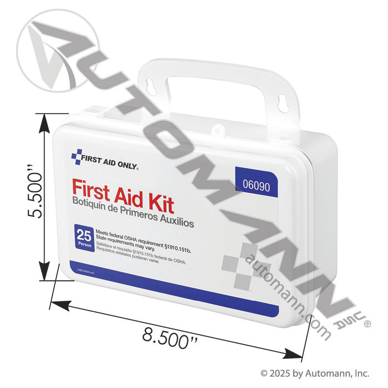 First Aid Kit 25 25 Person Basic First Aid Kit- First Aid Only 6090