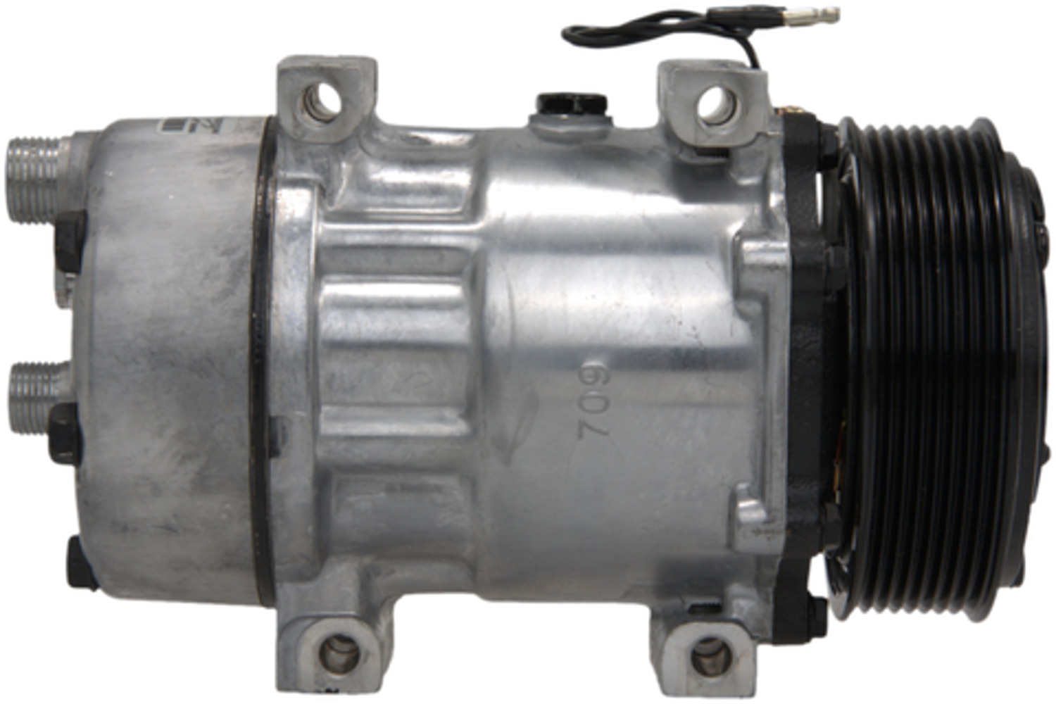A/C Compressor- Sanden/Sankyo SD7H15- 8 Groove Pulley- Sunair CO