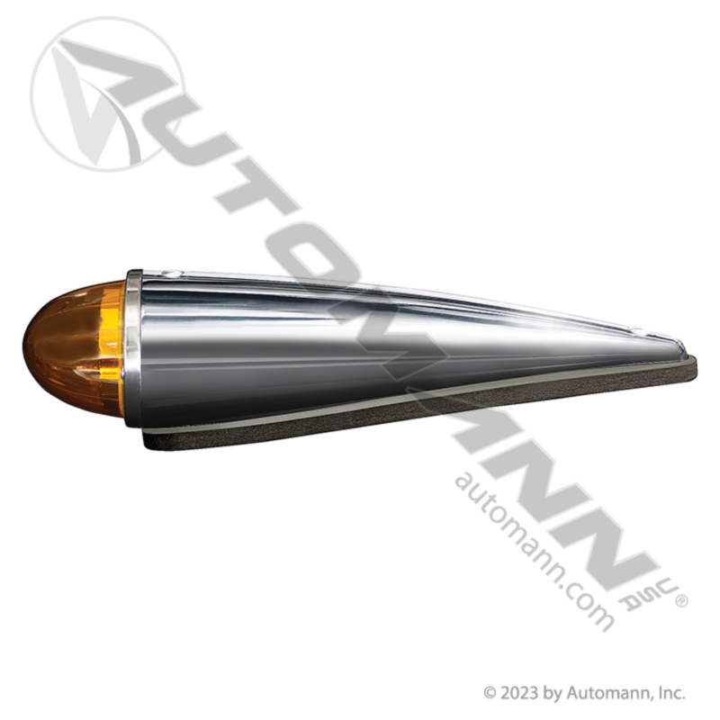 Watermelon Style LED Cab Marker Lamp- Amber - Triple 