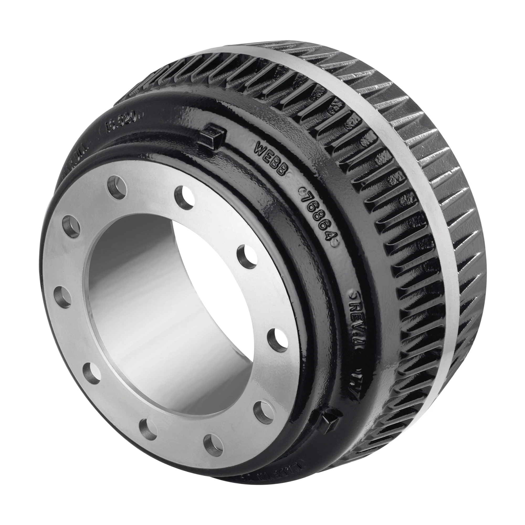 Webb 76864B Lightweight Brake Drum 16.5 x 7 (3600X, 3922X) *Genuine ...