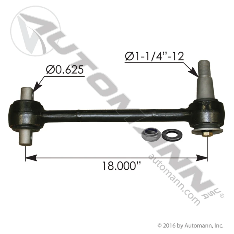 Mack Rear Suspension Torque Rod- replaces 17QF461P180 - Triple 